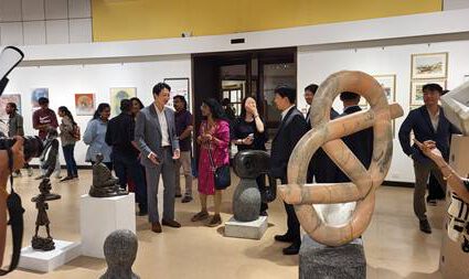 METAL CANVAS STONE An Art Exhibition By 4 Renowned Artists In Jehangir Art Gallery