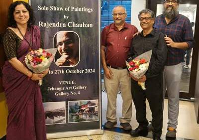 SERENITY IN NATURE Solo Show Of Paintings By Well-Known Artist Rajendra Chauhan In Jehangir